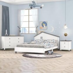 Modern Farmhouse Wood Bedroom Sets