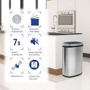 Stainless Steel Waste Bin